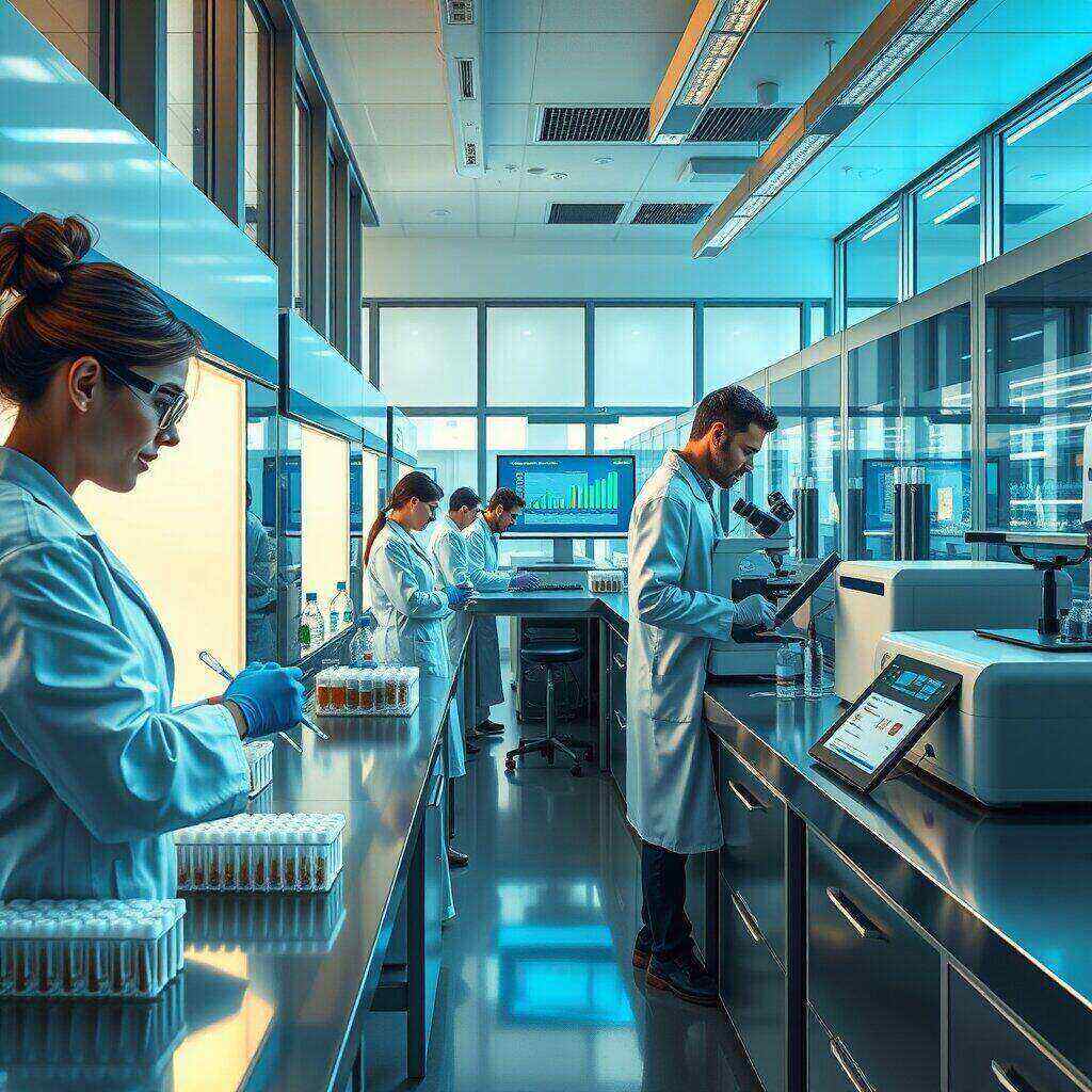 Cómo optimizar un laboratorio moderno: diseño, seguridad y tecnología