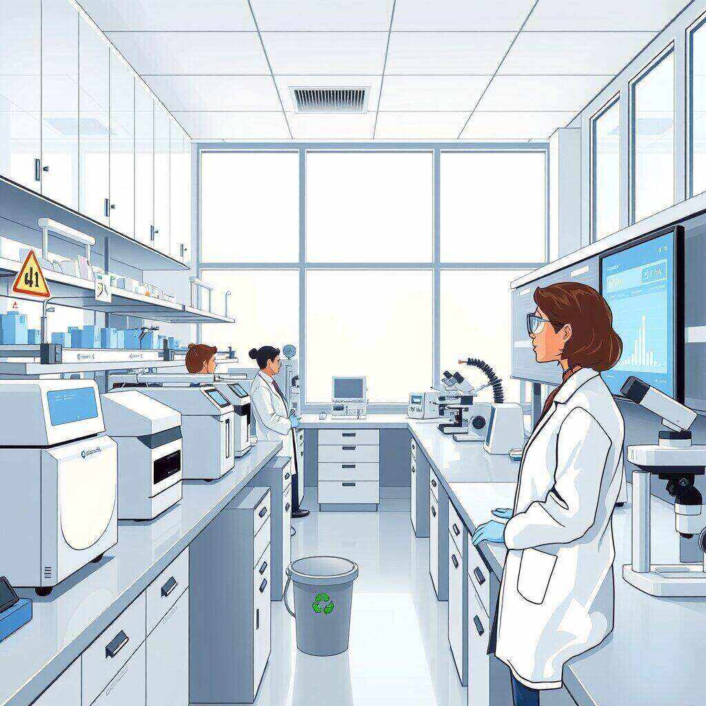 Cómo optimizar un laboratorio moderno: diseño, seguridad y digitalización